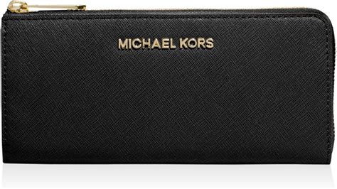 michael michael kors jet set travel large saffiano leather wallet|Jet Set Travel Large Saffiano Leather Quarter.